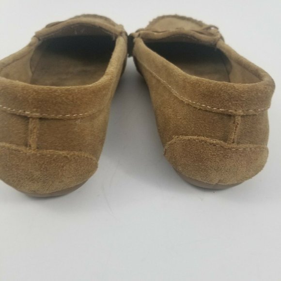 Minnetonka Kilty Fringe Moccasins Slip On Shoes - Picture 5 of 7